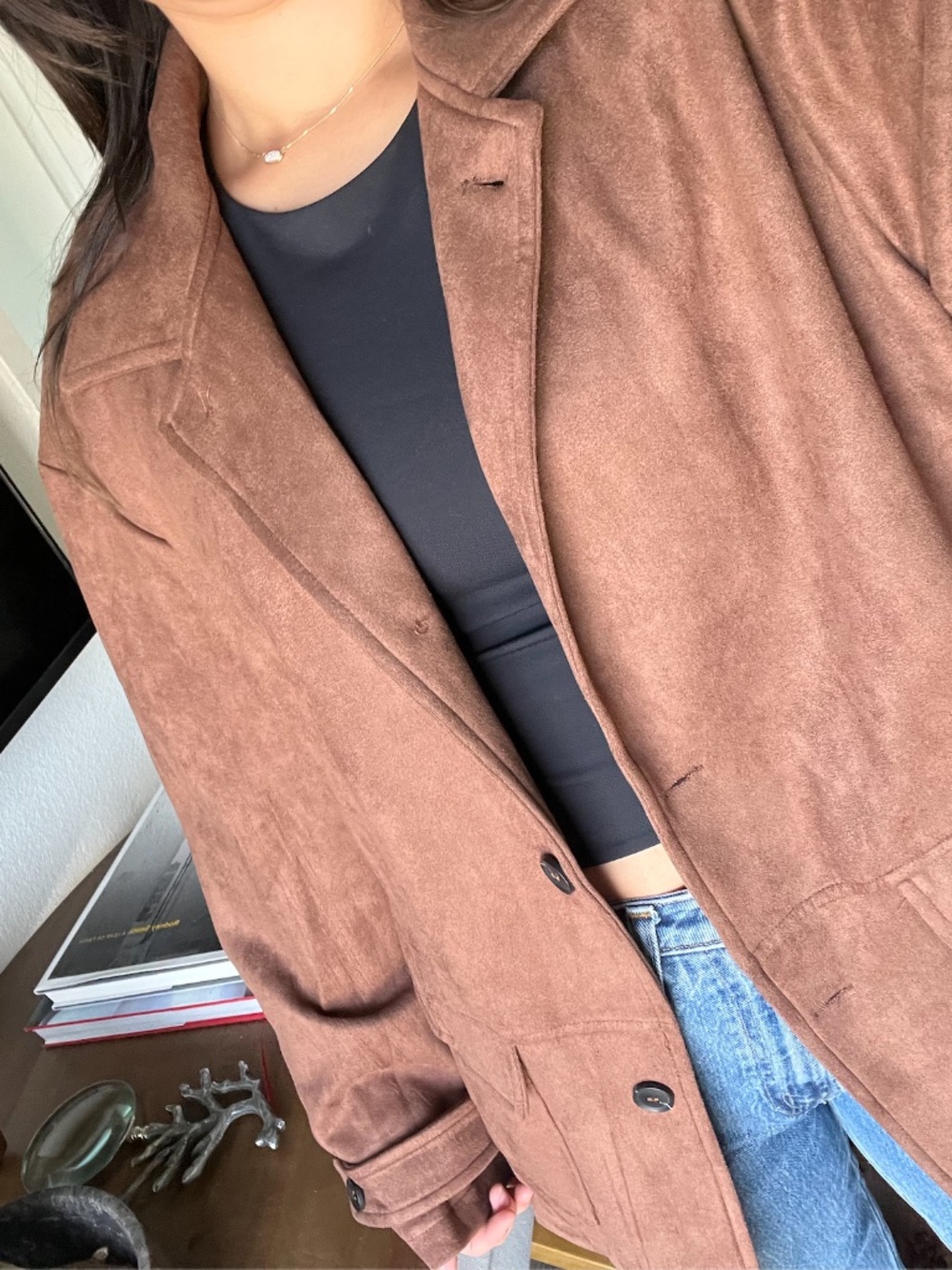 Women's Tan Shacket